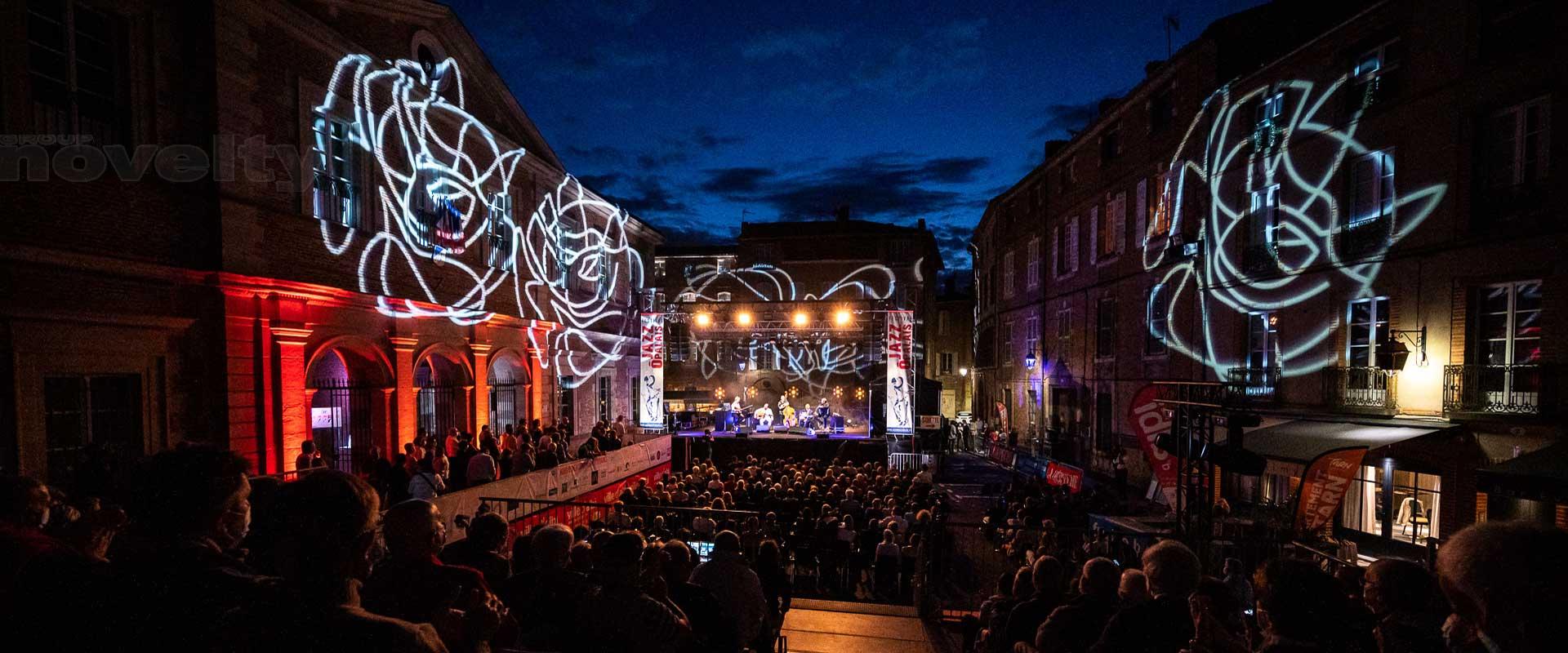 Visuel Novelty sur le Festival Jazz O Palais Albi 