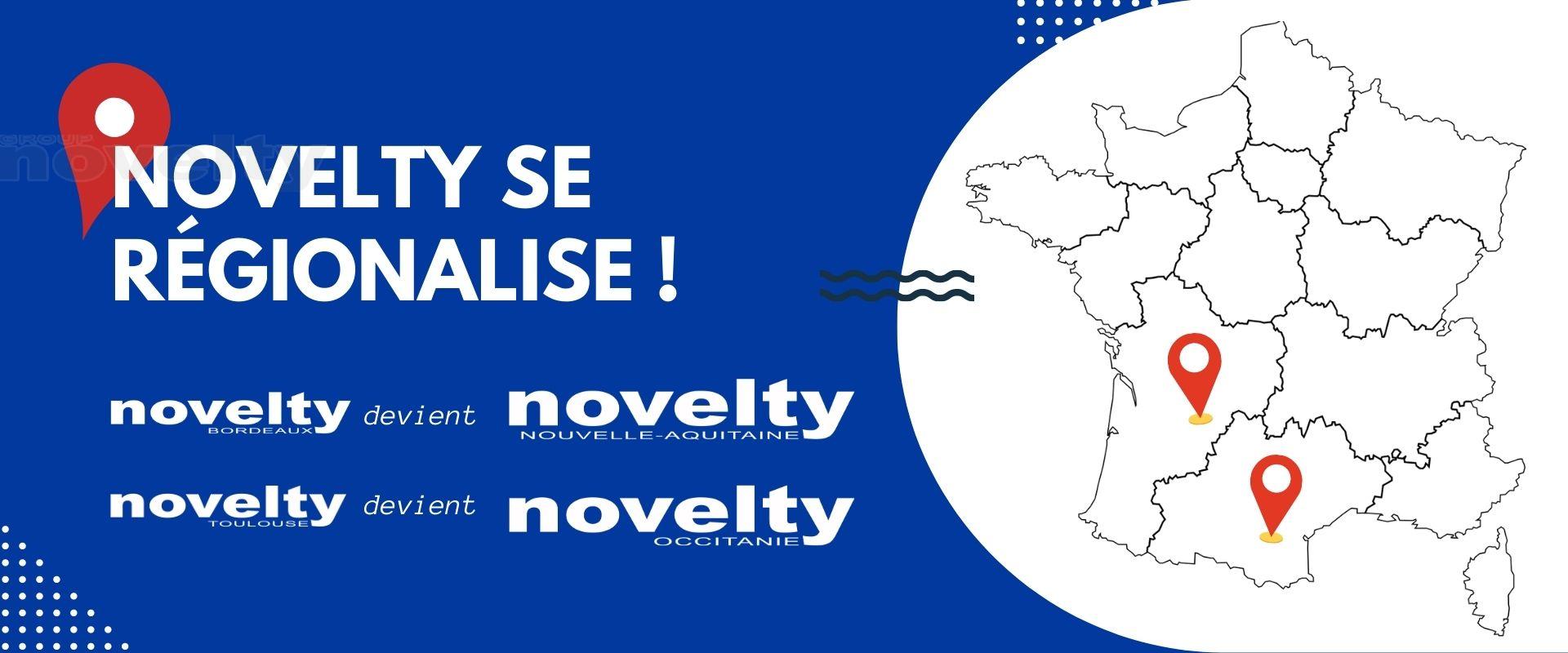 Visuel Novelty se régionalise