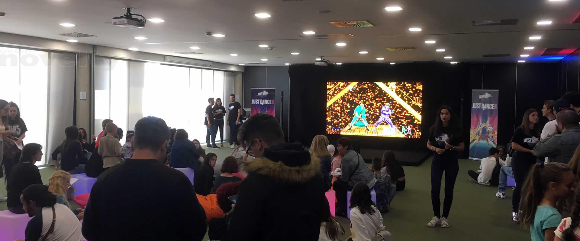 Visuel Novelty Toulouse à Barcelone pour la Just Dance World Cup 