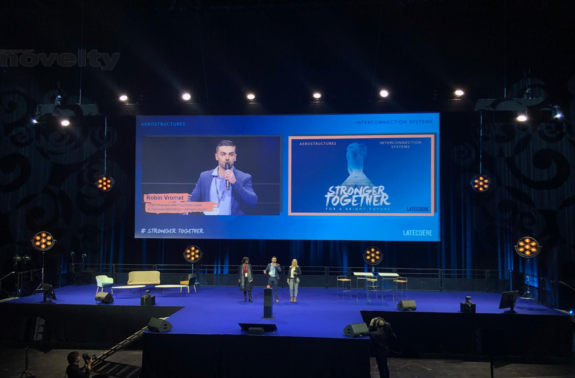 Visuel Convention Latécoère au Zénith avec Novelty Toulouse