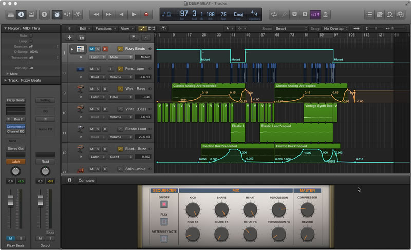 Visuel Fiche complète : APPLE Logic Pro X