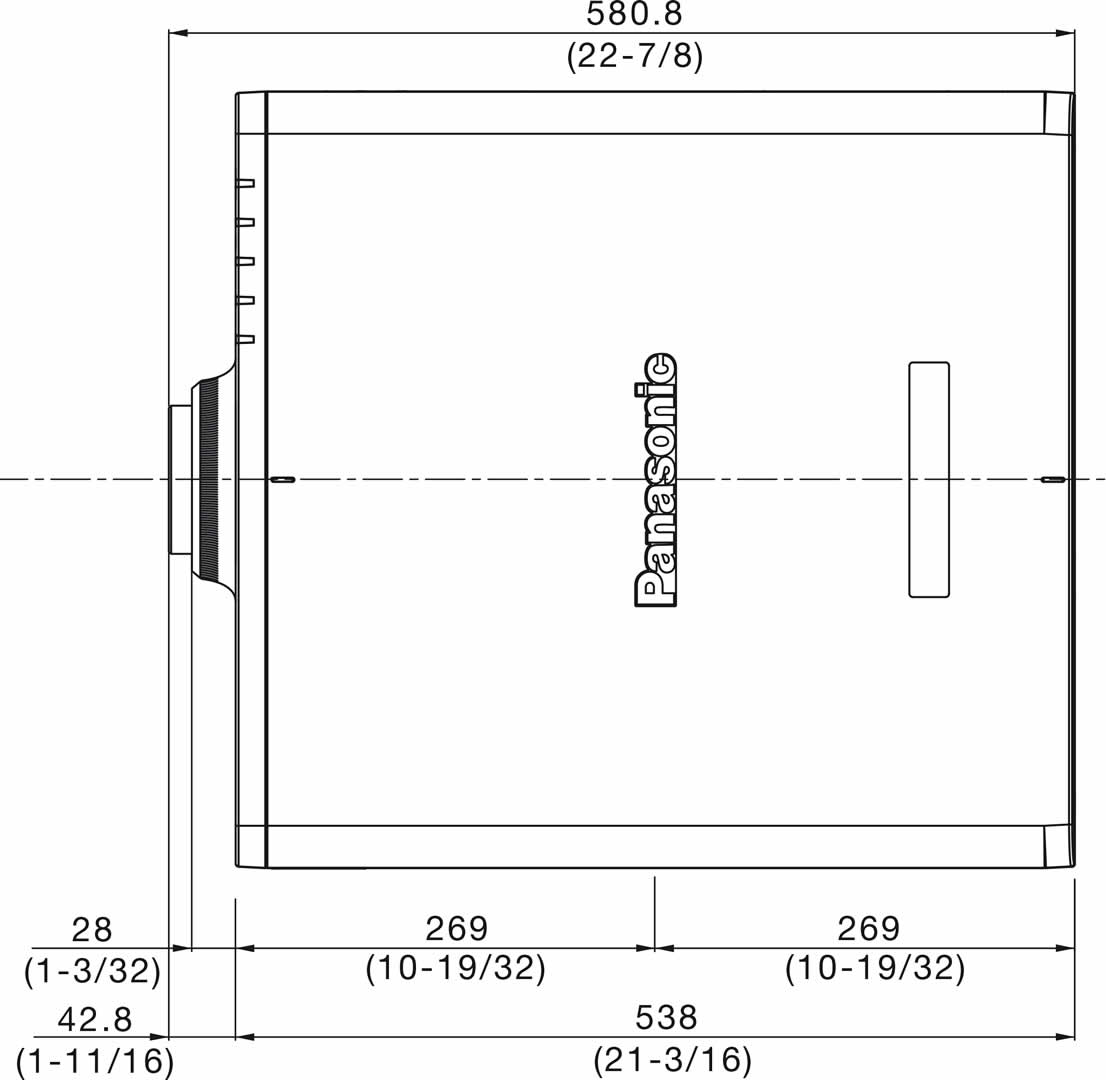 Visuel Fiche complète : PANASONIC PT-RZ670BE